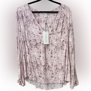 Carolina Belle Women's Pink Patterned Top